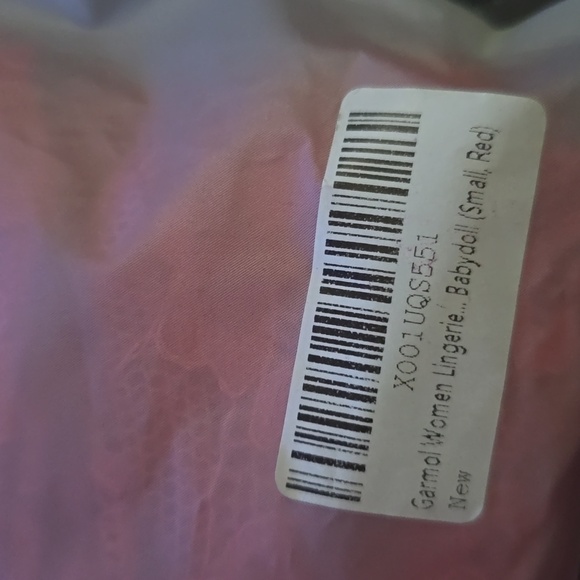 *NEW*Red Lace Bodysuit - Picture 10 of 12